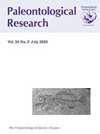 PALEONTOLOGICAL RESEARCH雜志封面